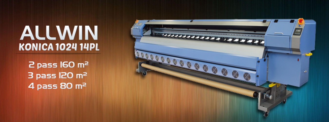 Allwin 1024 14PL Digital Baskı Makinesi