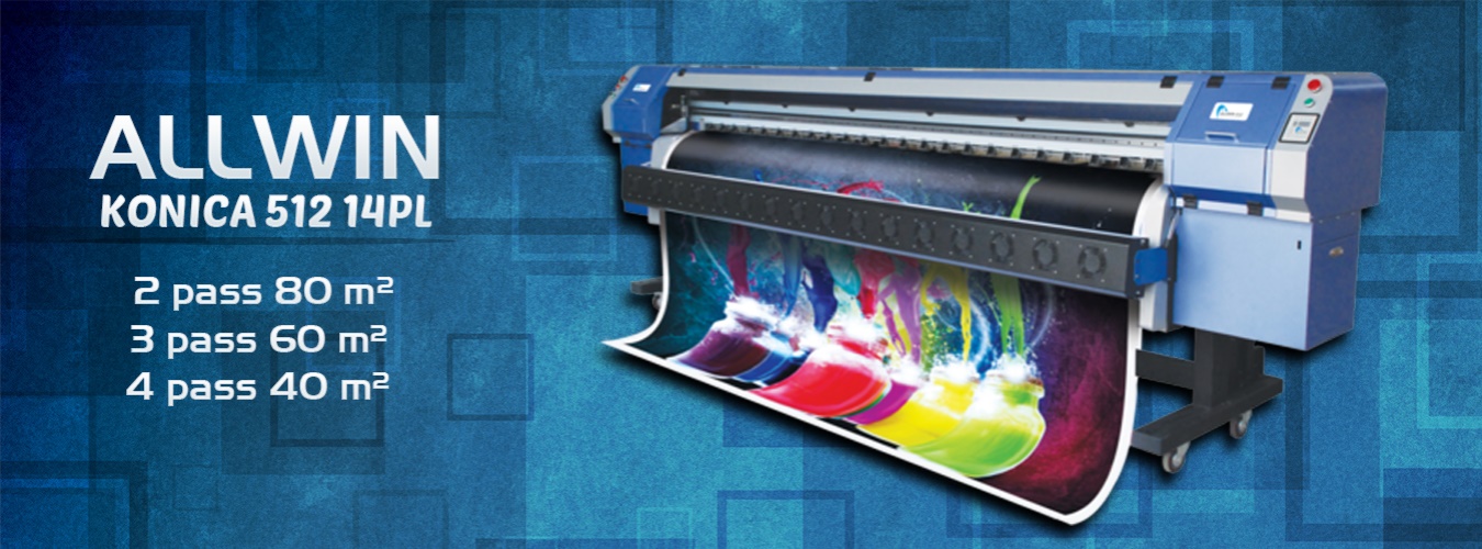 Allwin 512 14PL Digital Baskı Makinesi