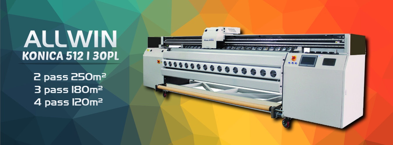 Allwin 512i 30PL Digital Baskı Makinesi